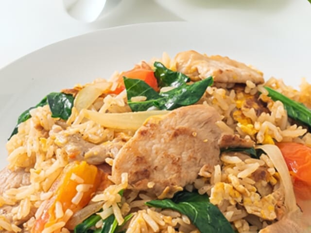 Se Ewe Fried Rice.