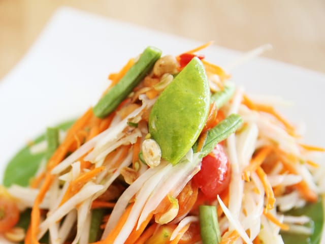 Thai Papaya Salad.