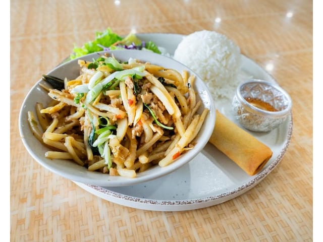Spicy Bamboo Shoot Lunch.