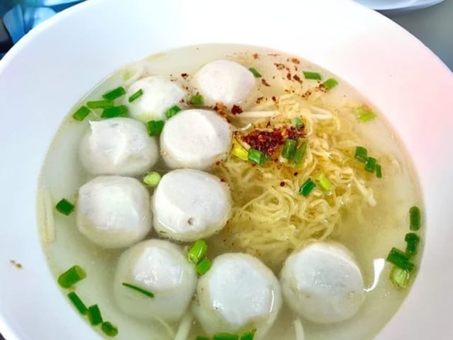 Meatball Noodle Soup.