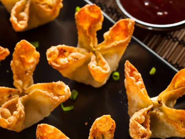 Crab Rangoon.