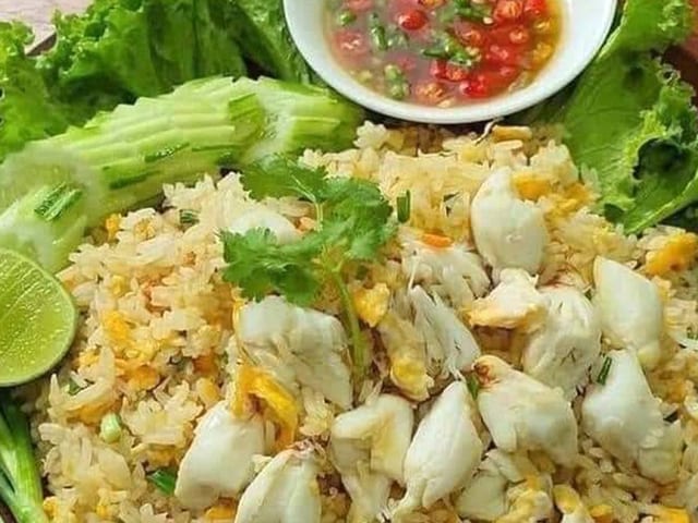 Crab Fried Rice.