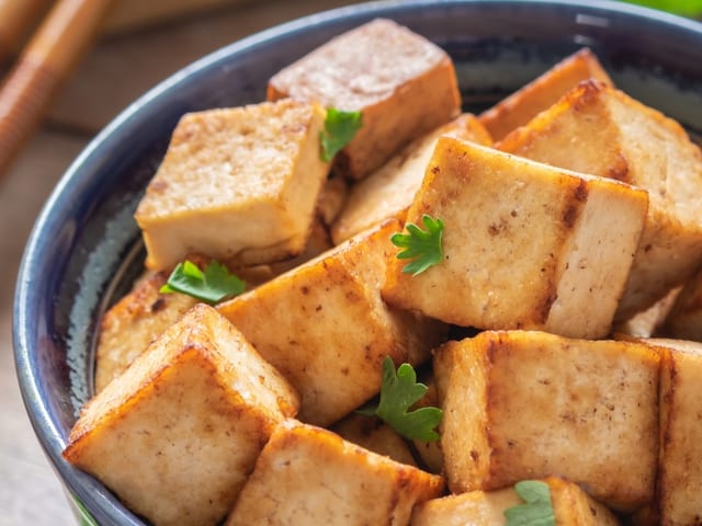 Crunchy Tofu.