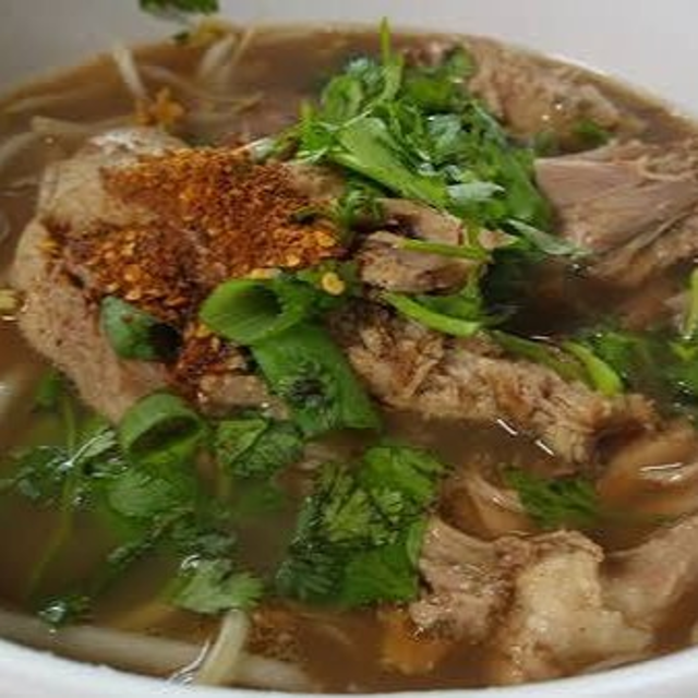 Duck Noodle Soup.